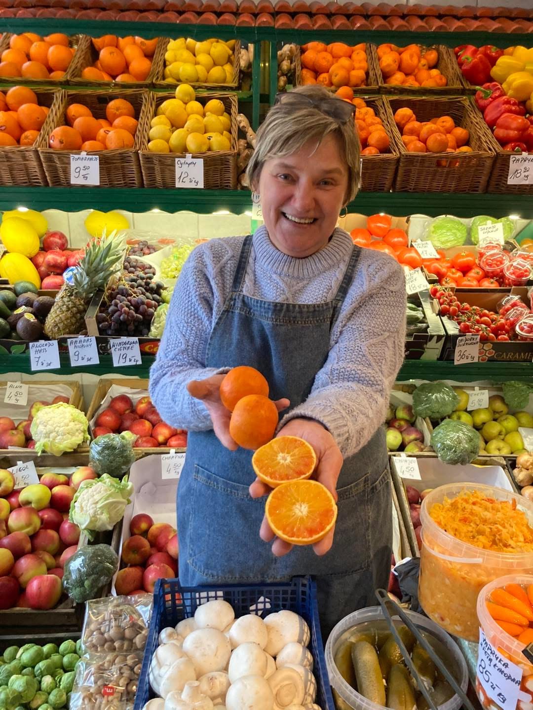 Pani Anna Niemiec w Owocowym Raju